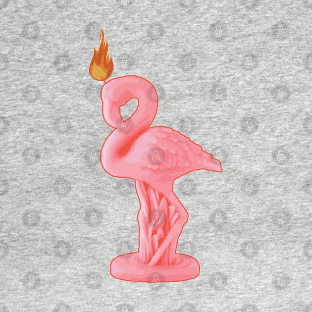 Umbrella Academy Flamingo by UnOfficialThreads